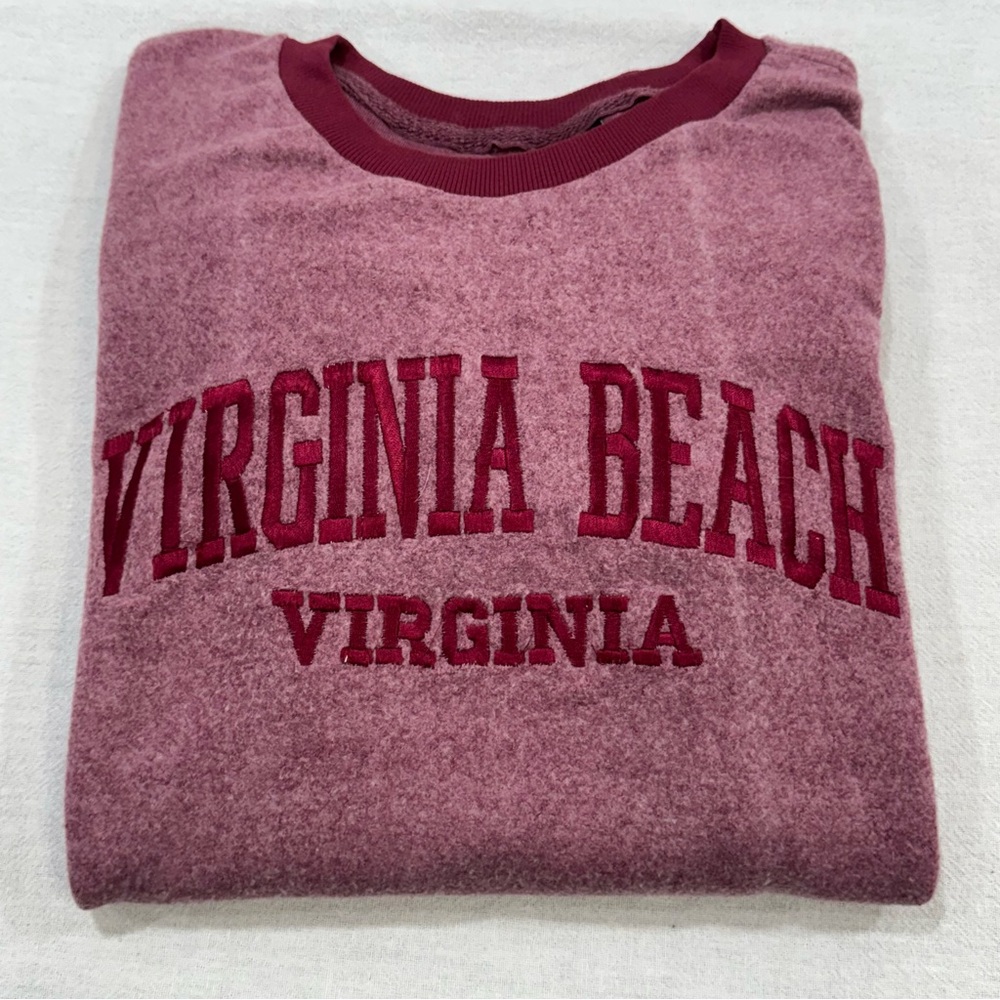 Virginia Beach Women's Crew Neck Soft Touch Sweater